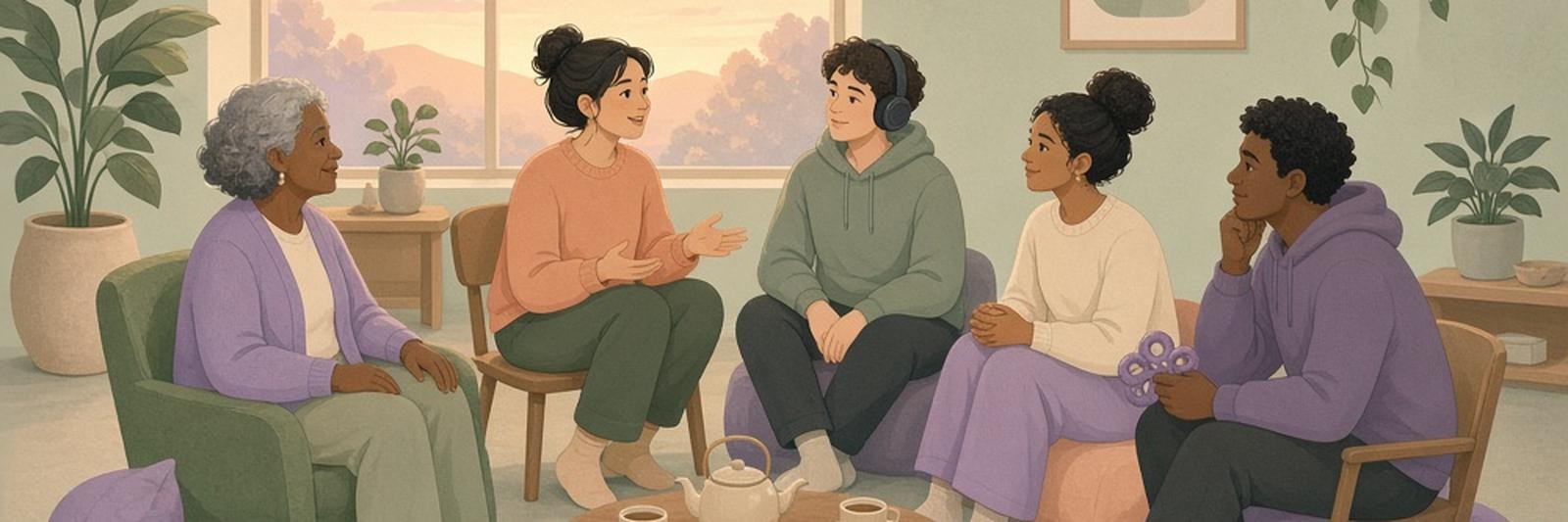 TDAH, autisme : parler à quelqu'un qui vit la même chose, ça aide